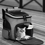 Expandable Cat Carrier Backpack
