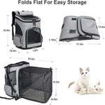 Expandable Cat Carrier Backpack