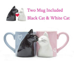 Kissing Cat Lovers Coffee Mugs