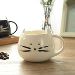 Cat Shaped Coffee Mug with Ears