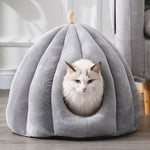 Pumpkin Cat Cave Bed