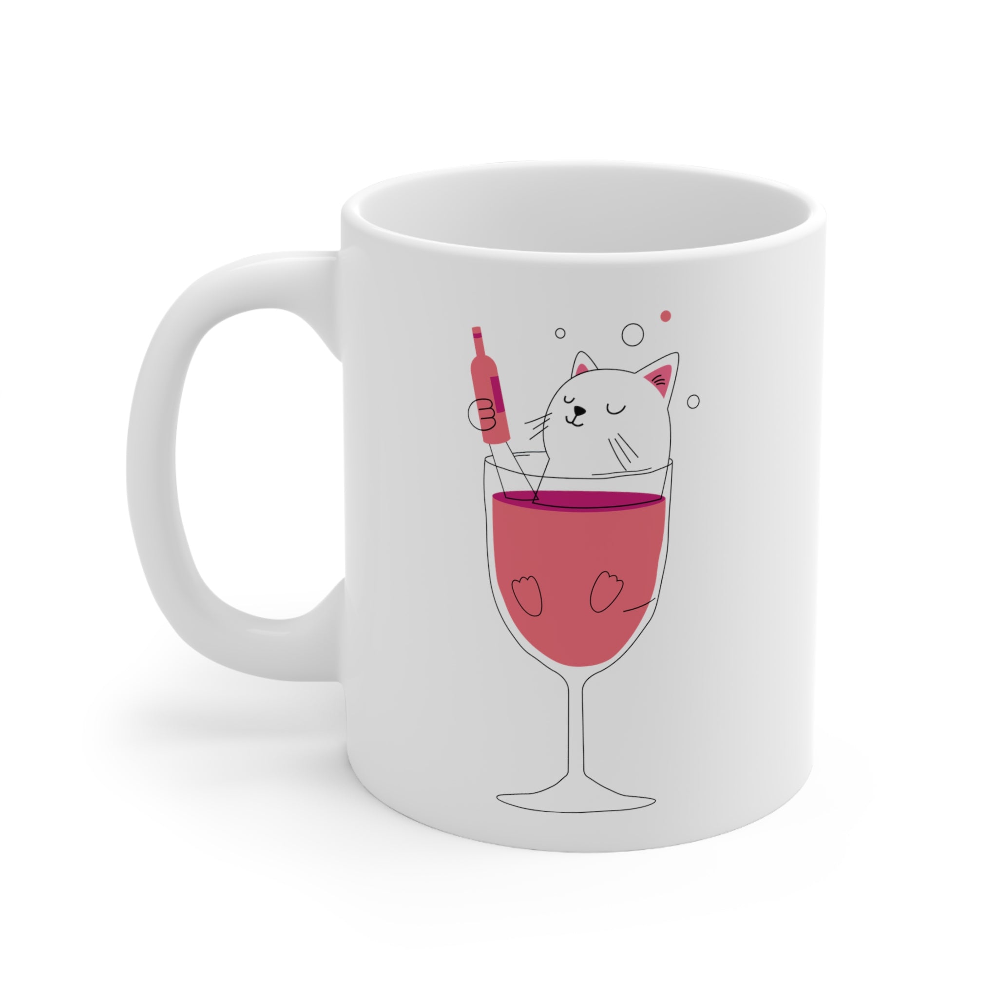 "I Love My Cat" - Cat Coffee Mug 11oz - I Love Kittys