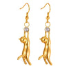 Chic Cat Charm Earrings