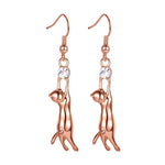 Chic Cat Charm Earrings