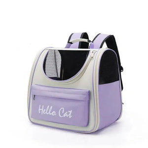 "Hello Cat" Backpack for Cats