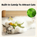 Soft chirping bird toy for cats