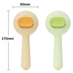 Brush size guide: approximately 6.7 in (17 cm) long with a 3.1 in (8 cm) wide head