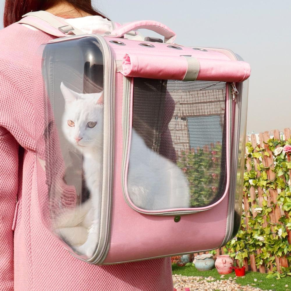 Large Cat Backpack Carrier – I Love Kittys