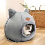 Cat Cave Bed with Ears