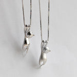 Cute Kitty Cat Charm Necklace