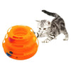 Three Levels Cat Tower Tracks Toy