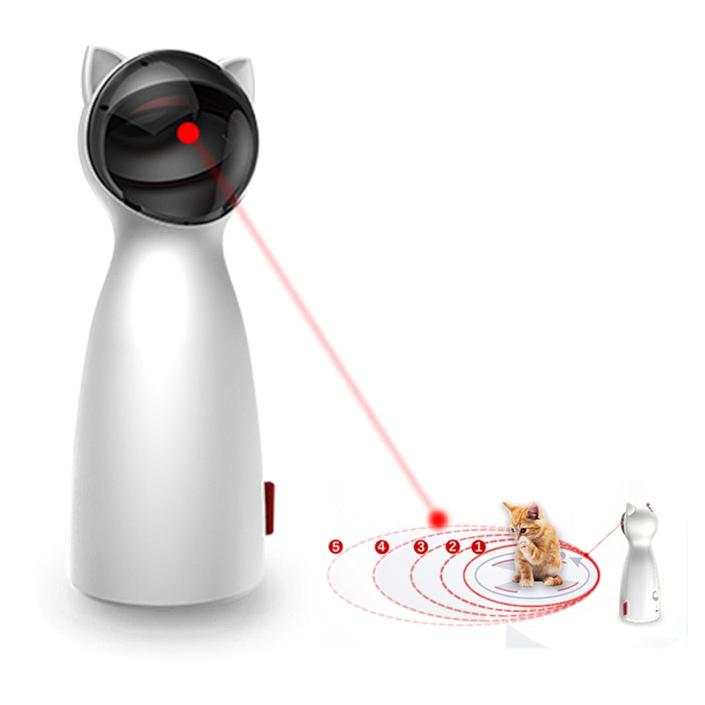 Automatic Cat Laser Toy - I Love Kittys